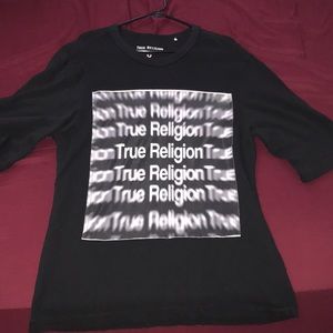 True Religion Black Tee